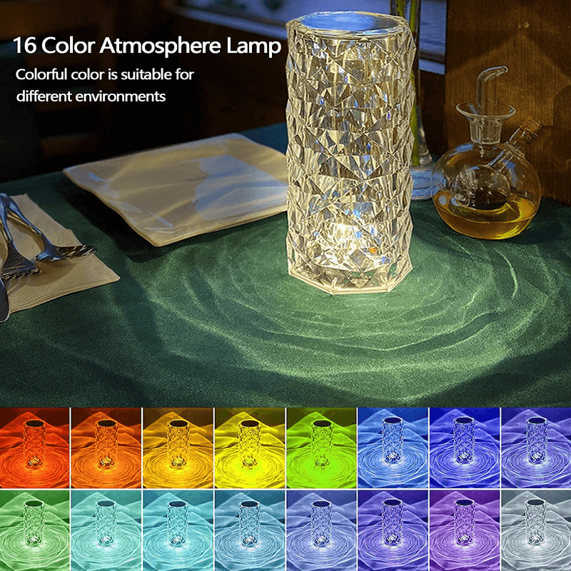LED Crystal Diamond Lamp